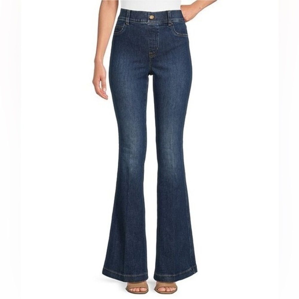 Spanx Flare Jeans SpanxShape EveryWear Authentic Blue